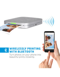 HP Sprocket - Impresora Portátil 3x4 2