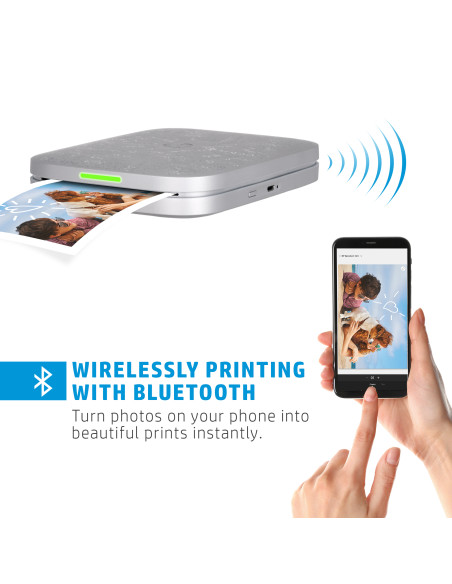 HP Sprocket - Impresora Portátil 3x4