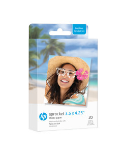 HP Papel Zink Sprocket 3.5x4.25 - Pack de 50