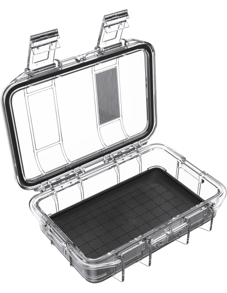 Micro Case M40 - Negro / Transparente