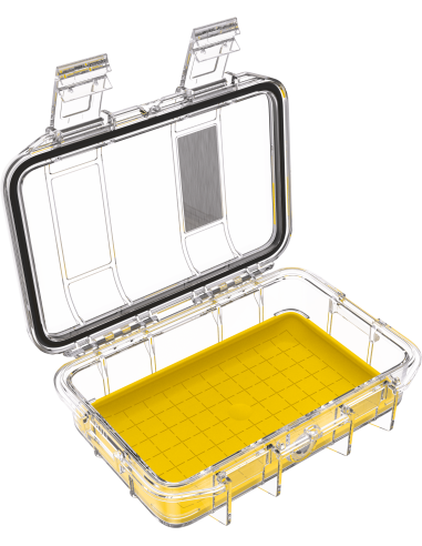 Micro Case M40 - Amarillo / Transparente