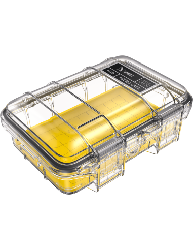 Micro Case M40 - Amarillo / Transparente