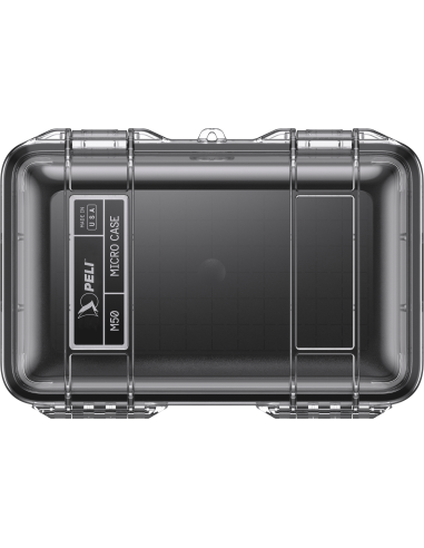 Micro Case M50 - Negro / Transparente