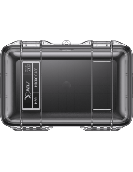 Micro Case M50 - Negro / Transparente