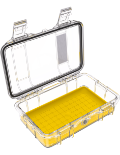Micro Case M50 - Amarillo / Transparente 2