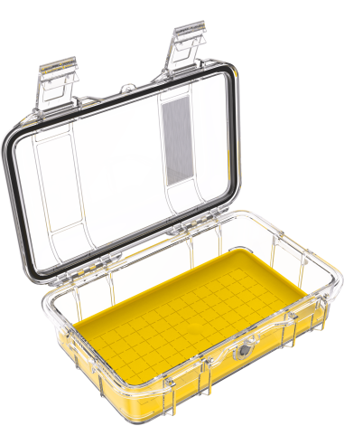 Micro Case M50 - Amarillo / Transparente