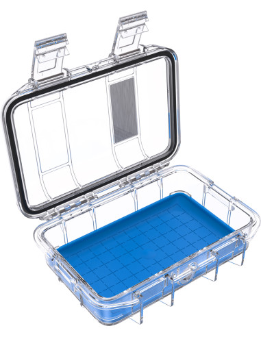 Micro Case M40 - Azul / Transparente