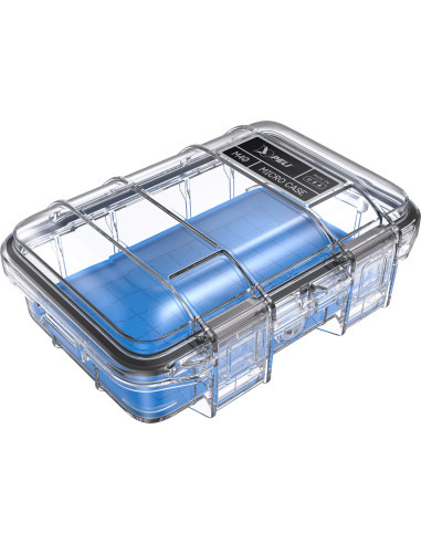 Micro Case M40 - Azul / Transparente