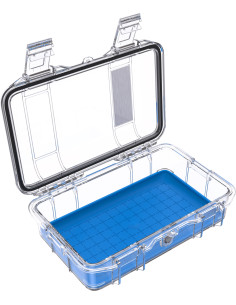 Micro Case M50 - Azul / Transparente 2