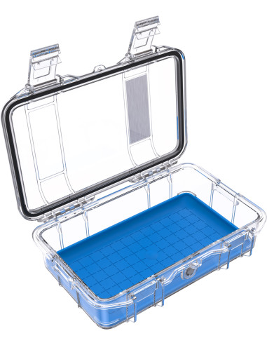 Micro Case M50 - Azul / Transparente