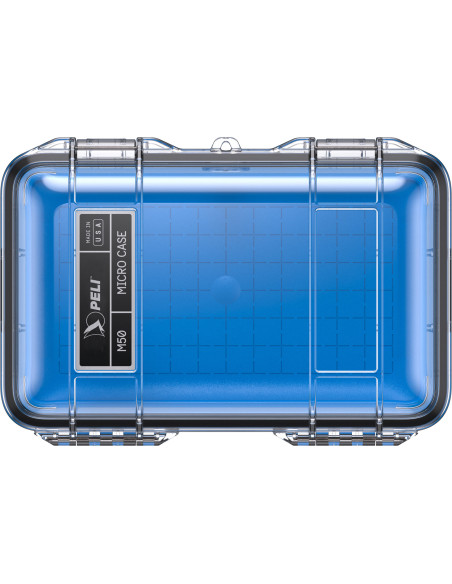 Micro Case M50 - Azul / Transparente