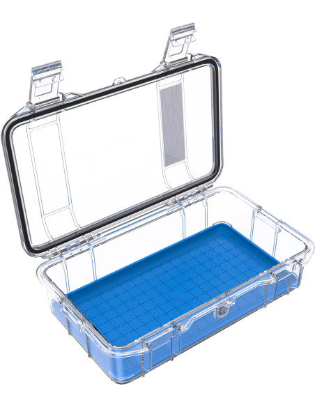 Micro Case M60 - Azul / Transparente