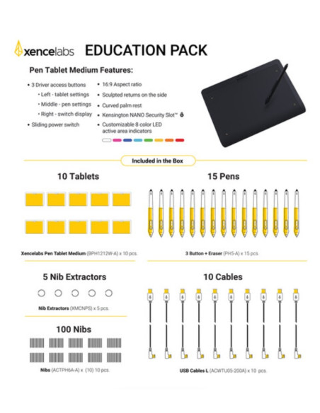 Pen Tablet M Pack Educación