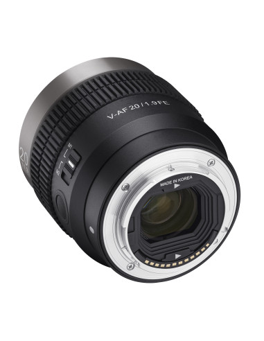 Samyang V-AF 20mm T1.9 Sony E
