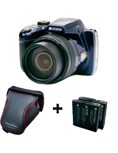 Kit KODAK PIXPRO AZ528 (Incluye Bolsa y Dos Baterías)