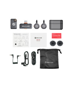 Micrófono Inalámbrico Hollyland LARK M2S COMBO 2