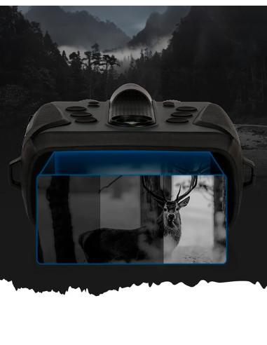 YASHICA Binocular Visión Nocturna 4K