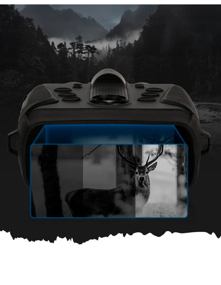 YASHICA Binocular Visión Nocturna 4K