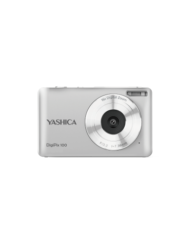 Cámara Digital Digi Pix 100 Yashica (blanca|plata)