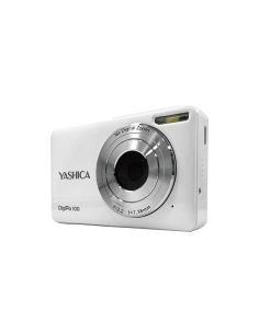 Cámara Digital Digi Pix 100 Yashica (blanca|plata) 2