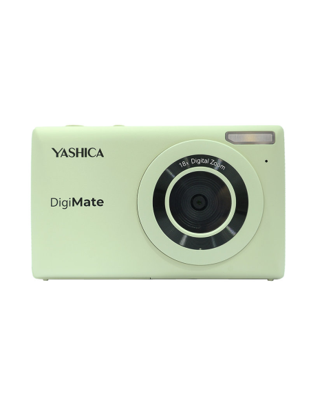 Cámara Digital Digi Mate Yashica (verde menta|negra|blanca rota)