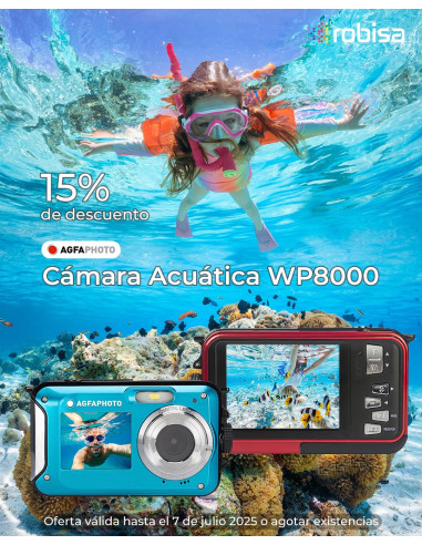 AgfaPhoto Cámara Acuática Realishot WP8000