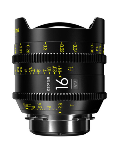DZOFilm Vespid: FF 16mm T2.8 Cine Lens (Arri PL & Canon EF)