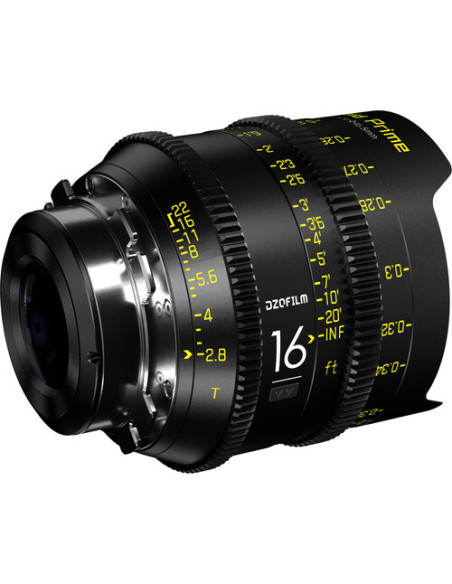 DZOFilm Vespid: FF 16mm T2.8 Cine Lens (Arri PL & Canon EF)