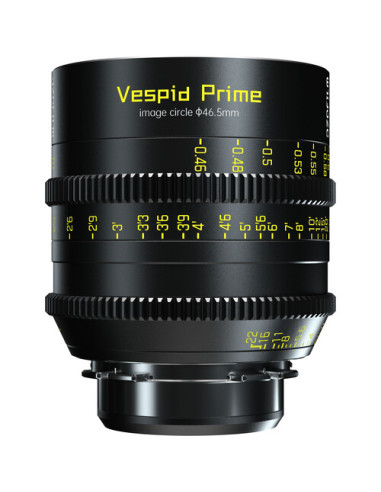 DZOFilm VESPID: FF 50mm T2.1 Lens (Arri PL &...