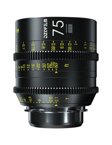 DZOFilm VESPID: FF 75mm T2.1 Lens (Arri PL & Canon EF)