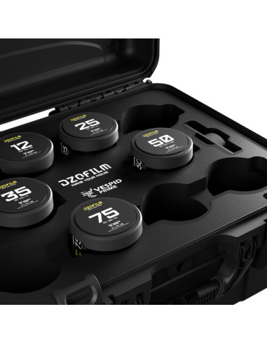 DZOFilm VESPID Maleta 5: 12/25/35/50/75mm (Arri...