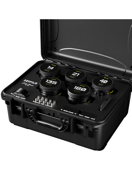 Kit de 5 objetivos DZOFILM Arles | 14/21/40/135/180mm FF/VV | Montura PL