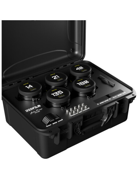 Kit de 5 objetivos DZOFILM Arles | 14/21/40/135/180mm FF/VV | Montura PL