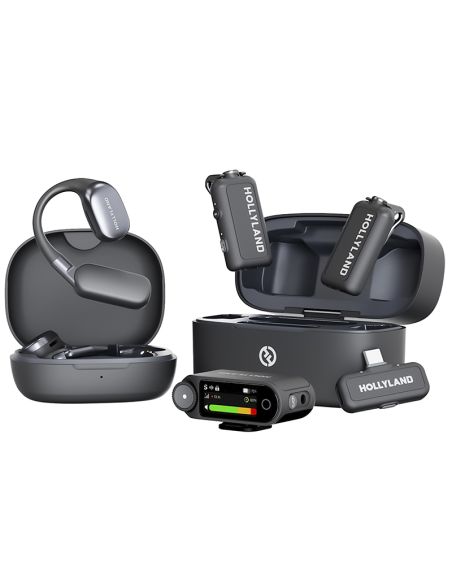 Micrófono Inalámbrico Hollyland LARK MAX 2 Ultimate Combo