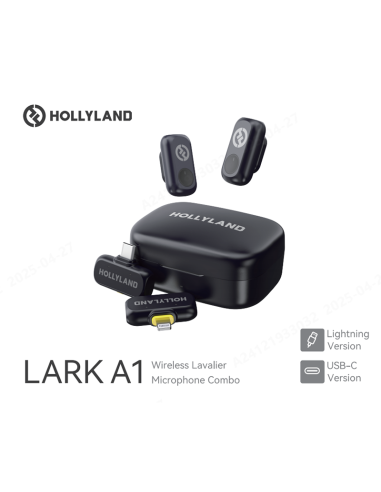 Micrófono Inalámbrico HOLLYLAND LARK A1 COMBO -...