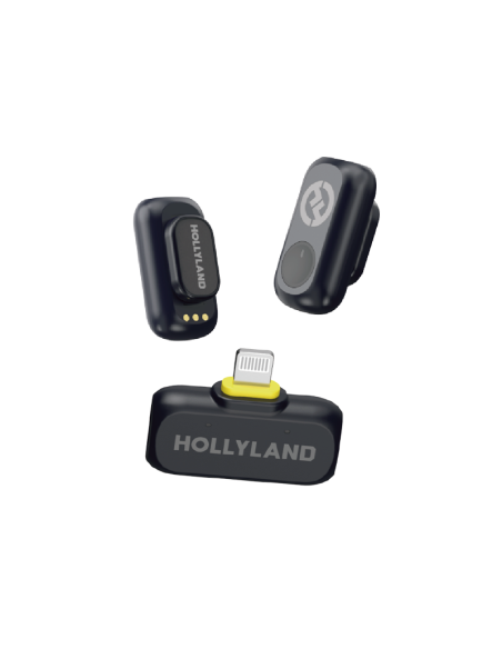 Micrófono Inalámbrico HOLLYLAND LARK A1 MINI DUO (LIGHTNING)