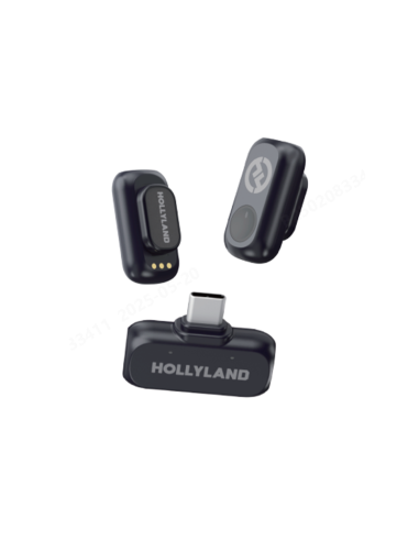 Micrófono Inalámbrico HOLLYLAND LARK A1 MINI DUO (TYPE-C)