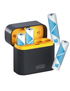 Baterías recargables Newell AA Li-ion - 2200 mAh, 4 uds.... 2