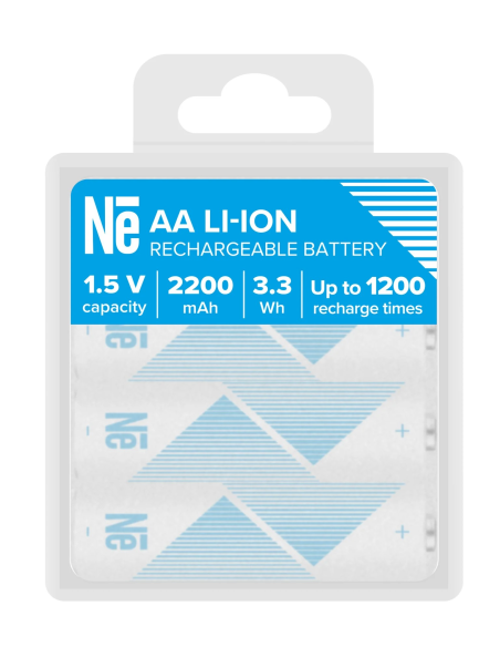 Baterías recargables Newell AA Li-ion - 2200 mAh, 4 baterías