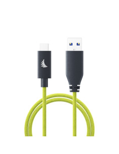 Cable USB-A-to-C 3.2 Solid Flex™ Lime 32 cm