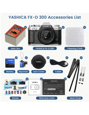 Cámara Yashica FX-D 300