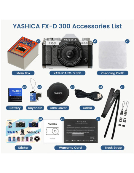 Cámara Yashica FX-D 300