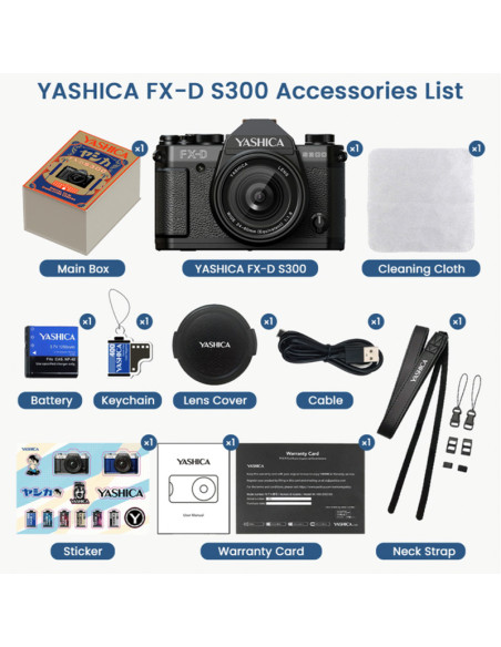 Cámara Yashica FX-D S300