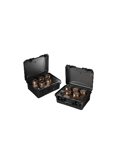 Kit de 10 objetivos DZOFILM Arles Lustre |  14/21/25/35/40/50/75/100/135/180mm | Montura PL