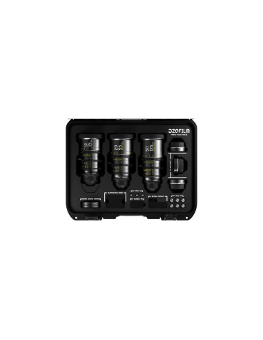 Kit de 3 objetivos DZOFILM PICTOR ZOOM | 12-15/20-55/50-125  T2.8