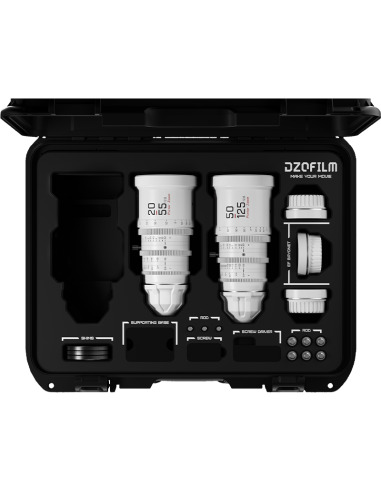 Kit de 2 objetivos DZOFILM PICTOR ZOOM | 50-125/20-55 T2.8
