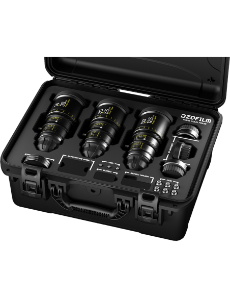 Kit de 3 objetivos DZOFILM PICTOR ZOOM | 14-30/50-125/20-55 T2.8