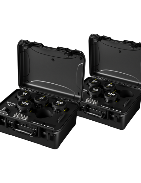 Kit de 8 Objetivos DZOFILM Arles 14/21/25/35/50/75/100/135mm FF/VV Prime Cine Lens | Montura PL