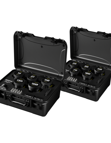 Kit de 10 objetivos DZOFILM  Arles 14/21/25/35/40/50/75/100/135/180mm FF/VV Prime Cine Lens | Montura PL