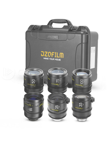 Arles 6 lenses kit 18/25/35/50/75/100mm FF/VV...